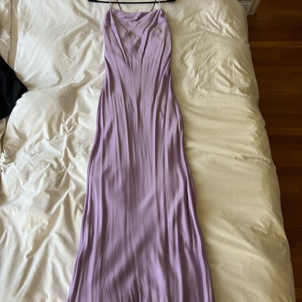 Djerf Avenue Lilac Maxi Dress